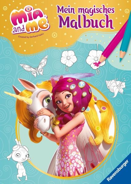 Produktbild: Mia and me - Mein magisches Malbuch