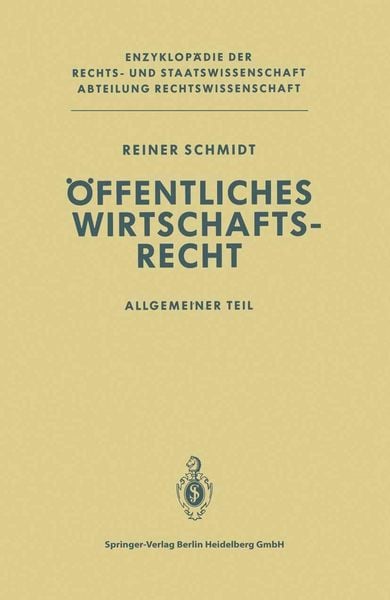Produktbild: &Ouml;ffentliches Wirtschaftsrecht