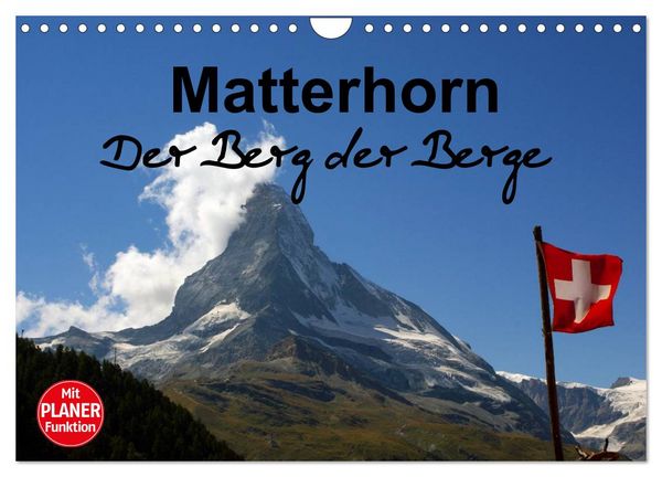 Produktbild: Matterhorn. Der Berg der Berge (Wandkalender 2026 DIN A4 quer), CALVENDO Monatskalender