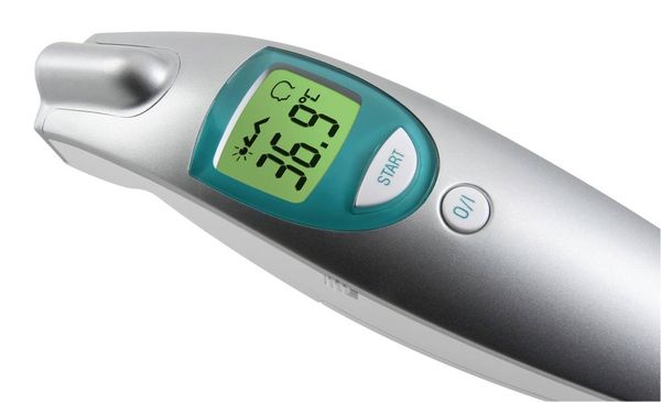 Produktbild: Medisana FTN IR Infrarot Fieberthermometer Ber&uuml;hrungsloses messen, Mit Fieberalarm