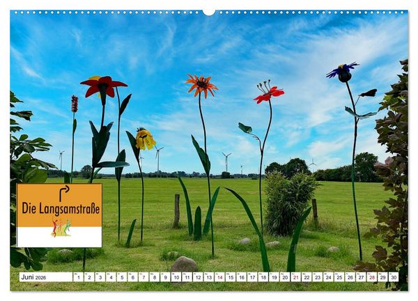 Produktbild: Erholungsort Schortens (hochwertiger Premium Wandkalender 2026 DIN A2 quer), Kunstdruck in Hochglanz