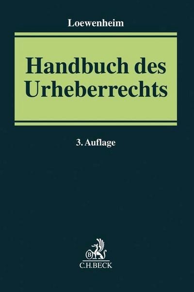 Produktbild: Handbuch des Urheberrechts