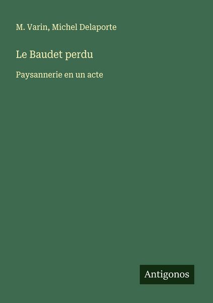 Produktbild: Le Baudet perdu
