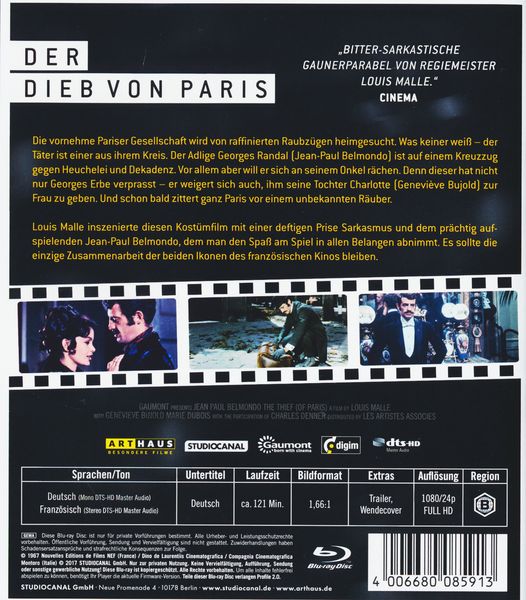 Produktbild: Der Dieb von Paris