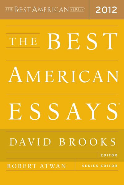 Produktbild: Best American Essays 2012