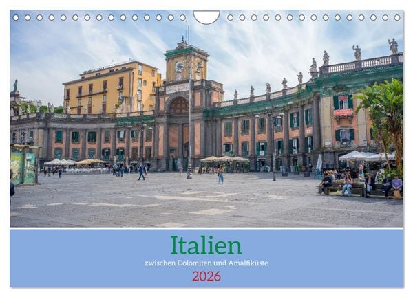 Produktbild: Italien - zwischen Dolomiten und Amalfik&uuml;ste (Wandkalender 2026 DIN A4 quer), CALVENDO Monatskalender