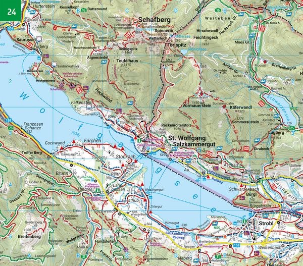 Produktbild: Freytag & berndt Wanderatlas Salzkammergut, 1:40.000