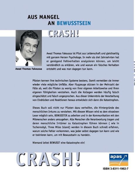 Produktbild: Aus Mangel an Bewusstsein: Crash!