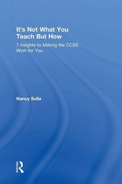 Produktbild: It's Not What You Teach But How