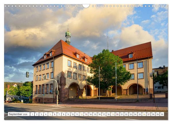 Produktbild: Freudenstadt Stadtansichten (Wandkalender 2026 DIN A3 quer), CALVENDO Monatskalender