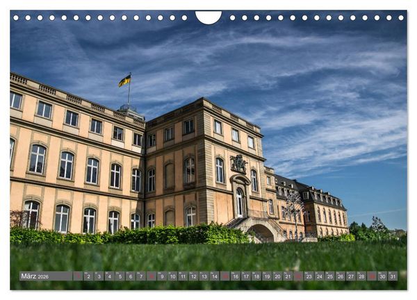 Produktbild: Stuttgart - Bilder einer Stadt 2026 (Wandkalender 2026 DIN A4 quer), CALVENDO Monatskalender