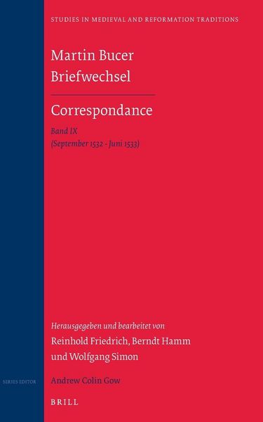 Produktbild: Martin Bucer Briefwechsel/Correspondance