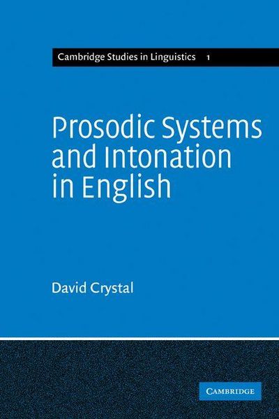 Produktbild: Prosodic Systems and Intonation in English