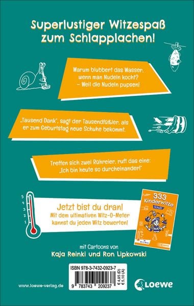 Produktbild: 333 Kinderwitze - F&uuml;r Erstleser