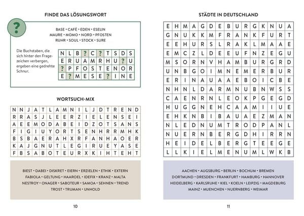 Produktbild: Wortsuchr&auml;tsel I &Uuml;ber 250 R&auml;tsel