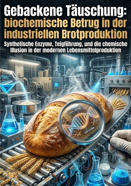 Produktbild: Gebackene T&auml;uschung: Der biochemische Betrug in der industriellen Brotproduktion