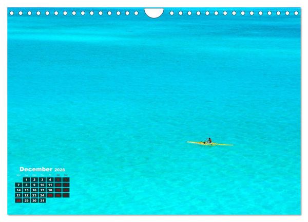 Produktbild: Bora Bora (Wall Calendar 2026 DIN A4 landscape), CALVENDO 12 Month Wall Calendar