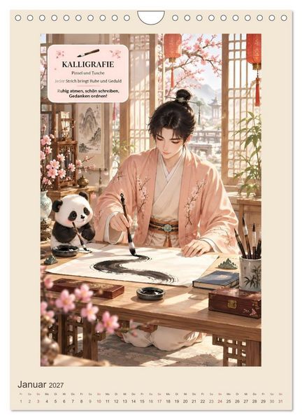 Produktbild: Beliebte Hobbys in China (Wandkalender 2027 DIN A4 hoch), CALVENDO Monatskalender