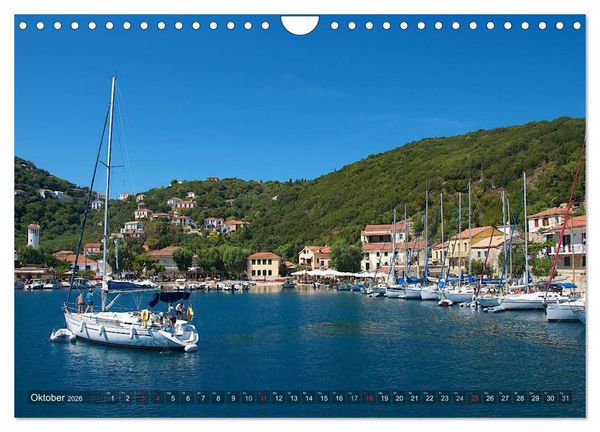 Produktbild: Griechenland &ndash;&nbsp;Magie der Farben (Wandkalender 2026 DIN A4 quer), CALVENDO Monatskalender