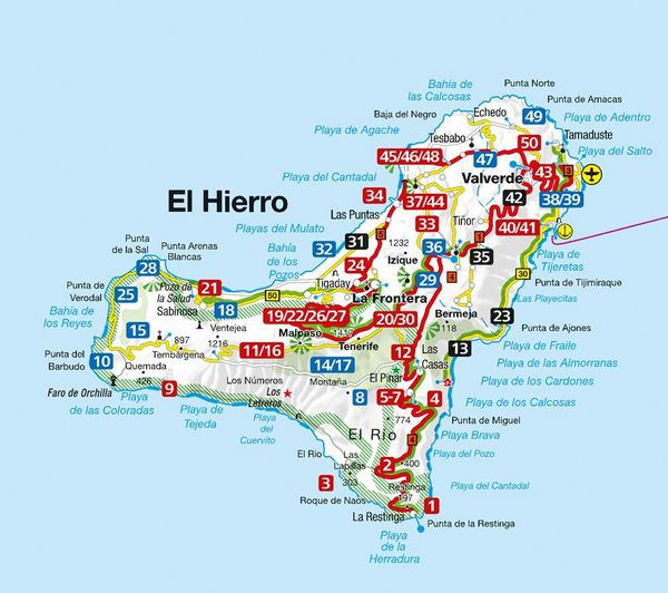 Produktbild: KOMPASS Wanderf&uuml;hrer El Hierro, 50 Touren