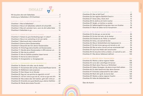 Produktbild: Selbstliebe in 50 Checklisten