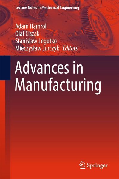 Produktbild: Advances in Manufacturing