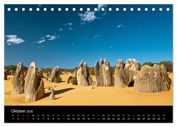 Produktbild: Australien (Tischkalender 2026 DIN A5 quer), CALVENDO Monatskalender