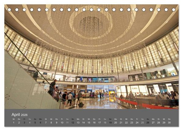Produktbild: Dubai (Tischkalender 2026 DIN A5 quer), CALVENDO Monatskalender
