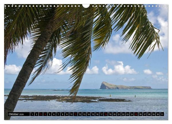 Produktbild: Mauritius - Trauminsel im Indischen Ozean (Wandkalender 2026 DIN A3 quer), CALVENDO Monatskalender