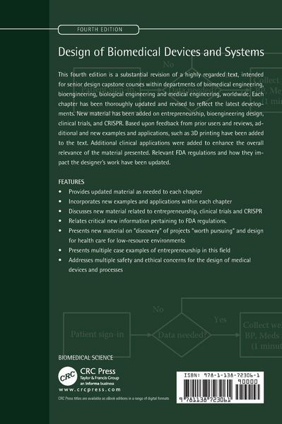Produktbild: Design of Biomedical Devices and Systems, 4th edition