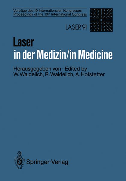Produktbild: Laser in der Medizin / Laser in Medicine