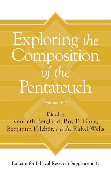 Produktbild: Exploring the Composition of the Pentateuch, Volume 3/1