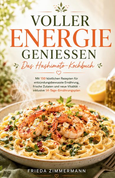Produktbild: VOLLER ENERGIE GENIESSEN - Das Hashimoto-Kochbuch