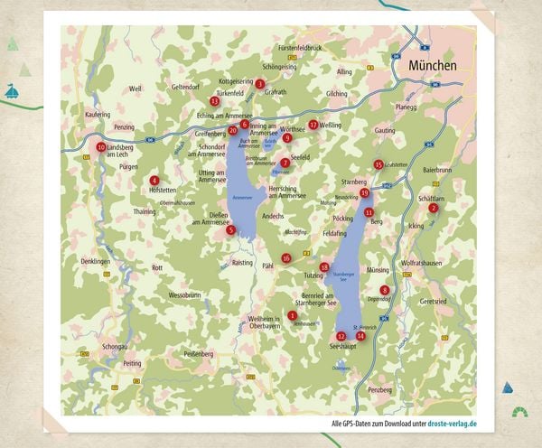 Produktbild: F&uuml;nfseenland. Wandern f&uuml;r die Seele