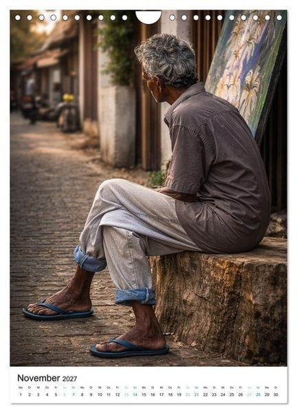 Produktbild: Erlebe Sri Lanka &ndash; Die Menschen hinter der Magie (Wandkalender 2027 DIN A4 hoch), CALVENDO Monatskalender