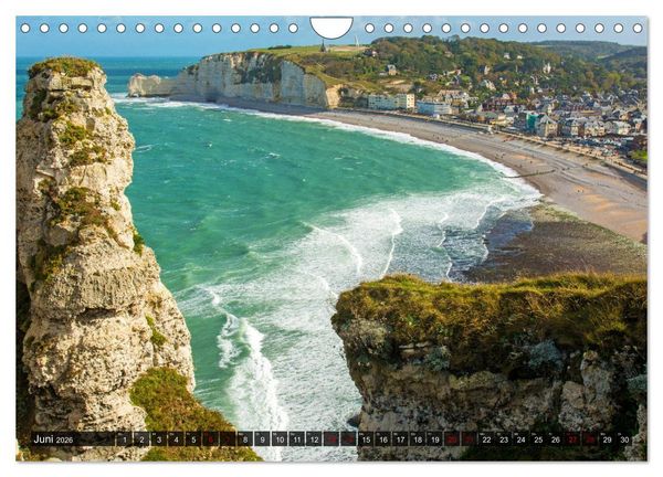 Produktbild: Blickpunkte der Normandie (Wandkalender 2026 DIN A4 quer), CALVENDO Monatskalender