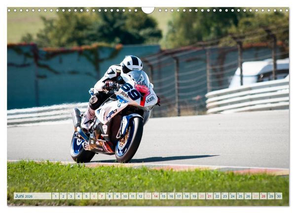 Produktbild: Motorrad Rennsport (Wandkalender 2026 DIN A3 quer), CALVENDO Monatskalender