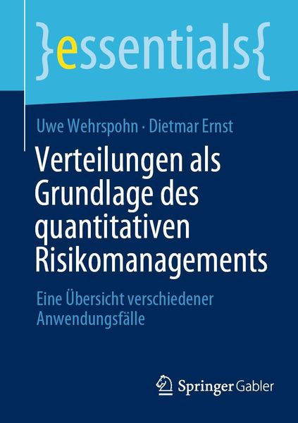 Produktbild: Verteilungen als Grundlage des quantitativen Risikomanagements