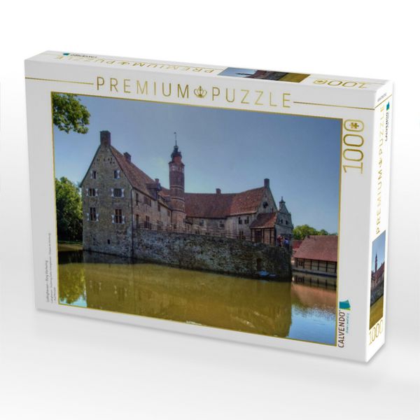 Produktbild: CALVENDO Puzzle L&uuml;dinghausen - Burg Vischering | 1000 Teile Lege-Gr&ouml;&szlig;e 64x48cm Foto-Puzzle f&uuml;r gl&uuml;ckliche Stunden