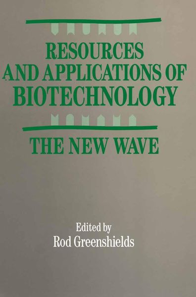 Produktbild: Resources and Applications of Biotechnology