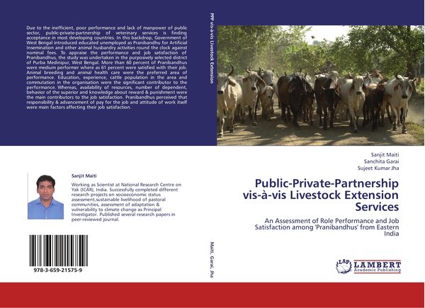 Produktbild: Public-Private-Partnership vis-&agrave;-vis Livestock Extension Services