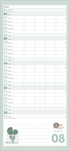 Produktbild: Times&more Schaffner Familienplaner 2026