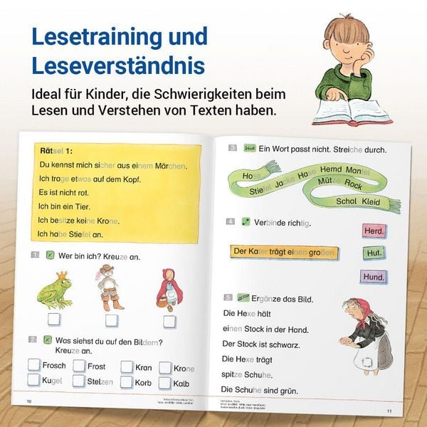 Produktbild: Das &Uuml;bungsheft Lesen 1