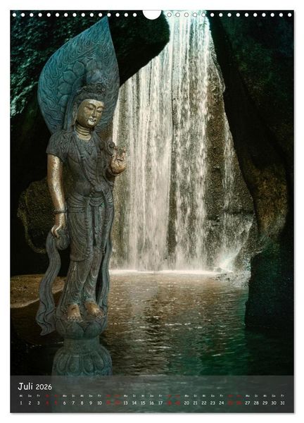 Produktbild: Kraft mit Buddha (Wandkalender 2026 DIN A3 hoch), CALVENDO Monatskalender