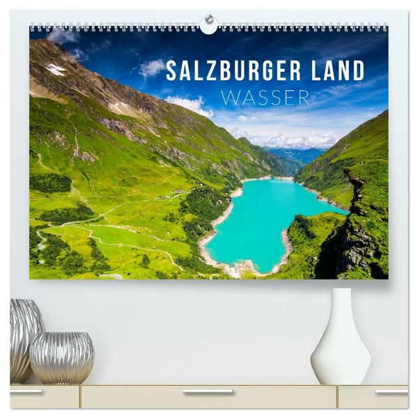 Produktbild: Salzburger Land. Wasser (hochwertiger Premium Wandkalender 2027 DIN A2 quer), Kunstdruck in Hochglanz