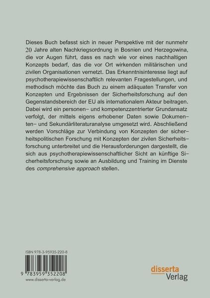 Produktbild: Die internationale Gemeinschaft und terti&auml;re Pr&auml;vention auf dem Westbalkan: Von
