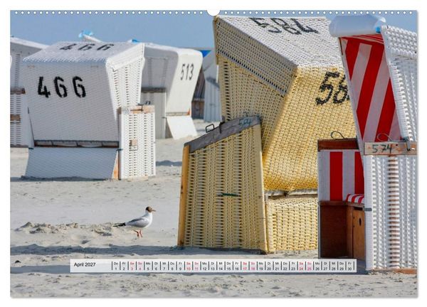Produktbild: K&uuml;stenzauber Nordfriesland (Wandkalender 2027 DIN A2 quer), CALVENDO Monatskalender