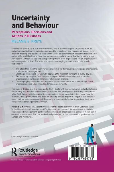 Produktbild: Uncertainty and Behaviour
