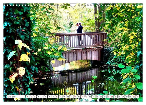 Produktbild: Gr&uuml;nes Paradies - Schlosspark Paffendorf (Wandkalender 2026 DIN A3 quer), CALVENDO Monatskalender