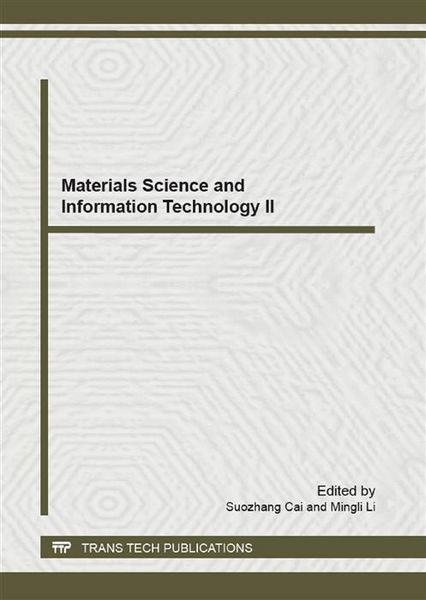 Produktbild: Materials Science and Information Technology II